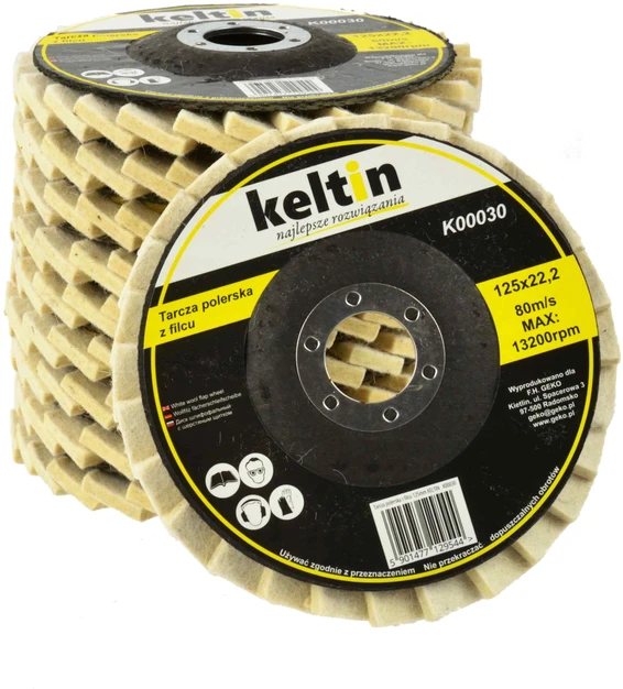 Šlifavimo diskas Keltin Veltinio 125x22mm