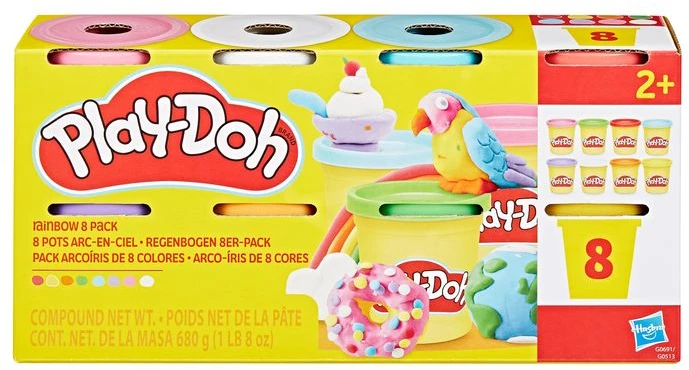 Veidošanas pasta Hasbro Play-Doh Compound 8-pack