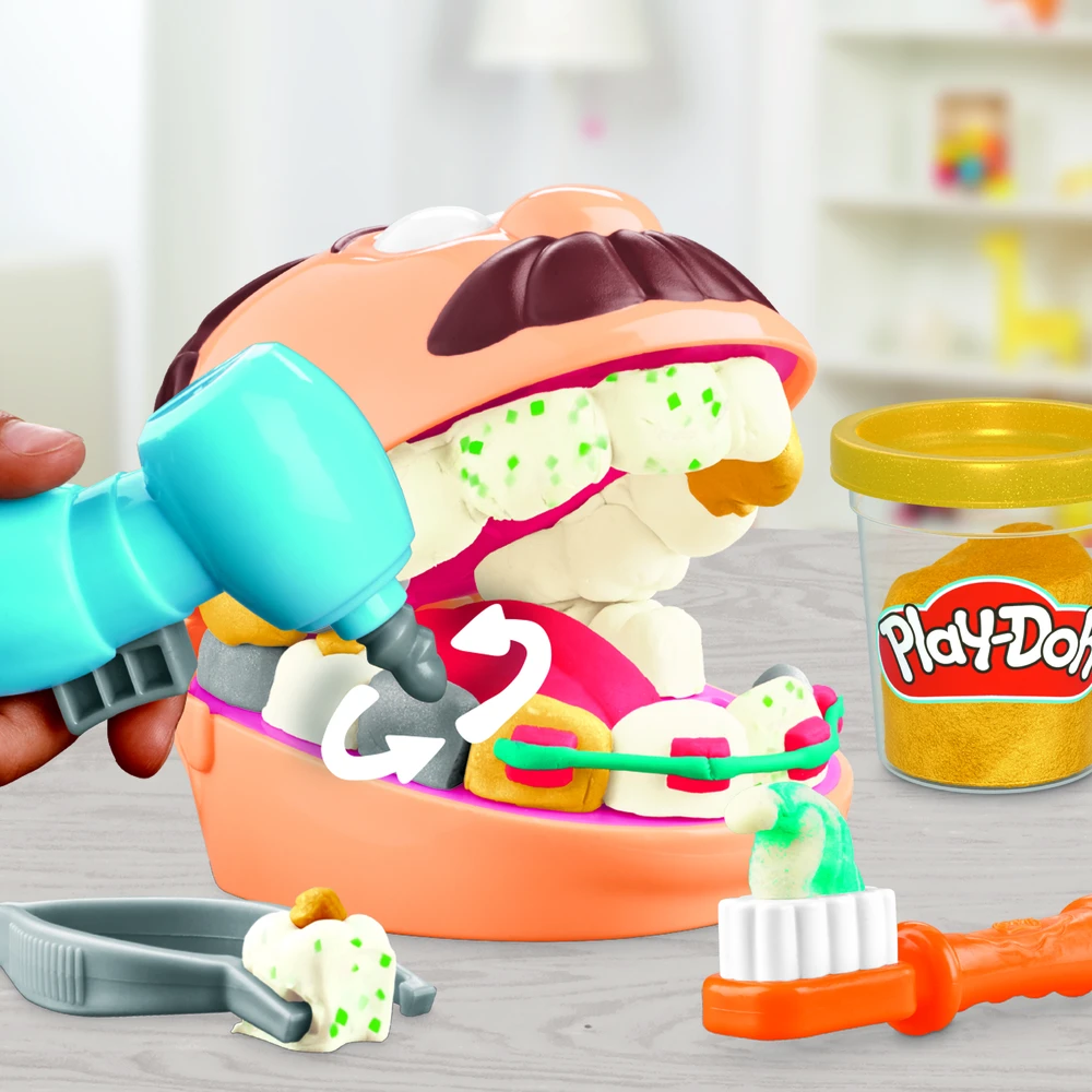 PLAY-DOH Plastilino rinkinys „Dantistas“