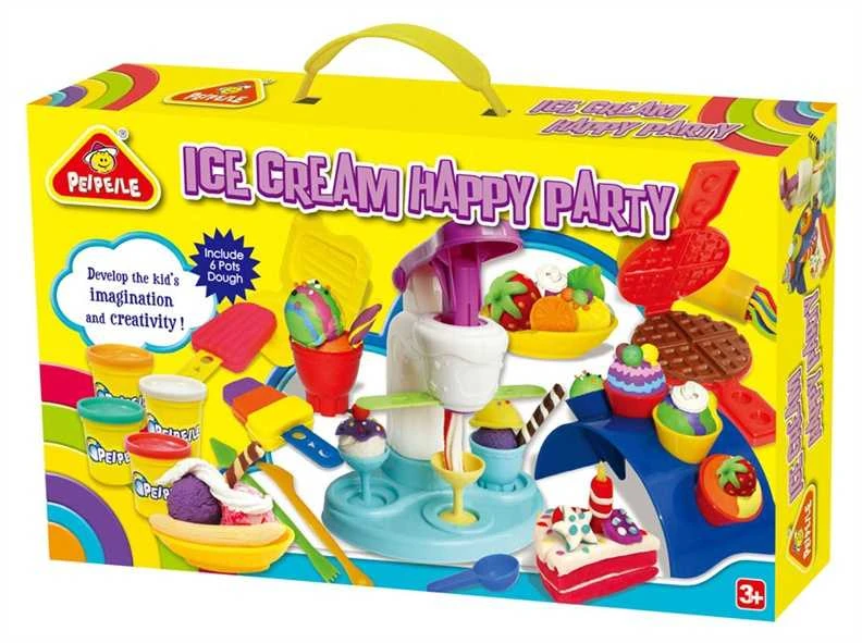 Play-Doh CREAM Modelino rinkinys Peipeile Ice Kreminis Happy Party 3817