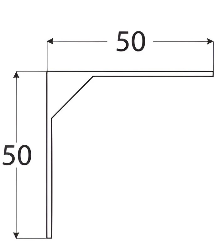 Velano Konsolė WSM 50x50 Metalo Balta (-10kg)