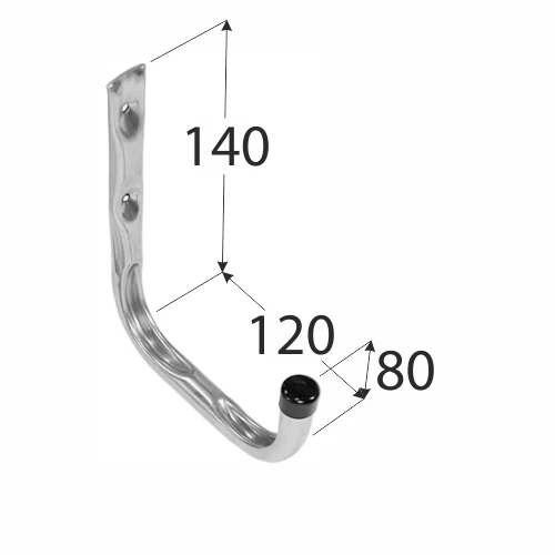 Velano U veida āķis HPU 140x120x55mm