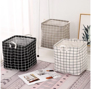Krepšys skalbiniams Domoletti BASKET LAUNDR DOMOLETTI 33X33X34.5CM TEX
