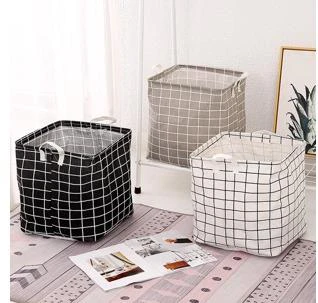 Krepšys skalbiniams Domoletti BASKET LAUNDR DOMOLETTI 33X33X34.5CM TEX
