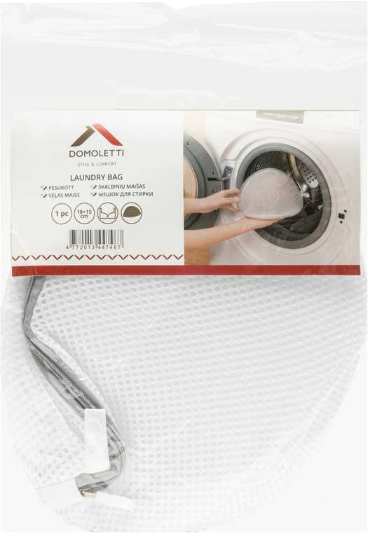 Krepšys skalbiniams Domoletti BASKET LAUNDRY DOMOLETTI 18X15X10CM WHIT