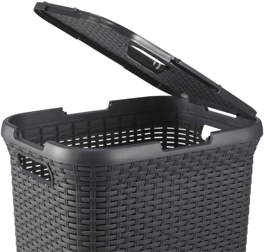Veļas kaste Curver 189206, 60 l, brūna krās., 44.8 cm x 34.1 cm