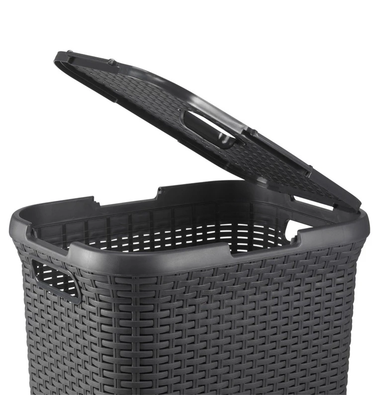 Veļas kaste Curver 189206, 60 l, brūna krās., 44.8 cm x 34.1 cm