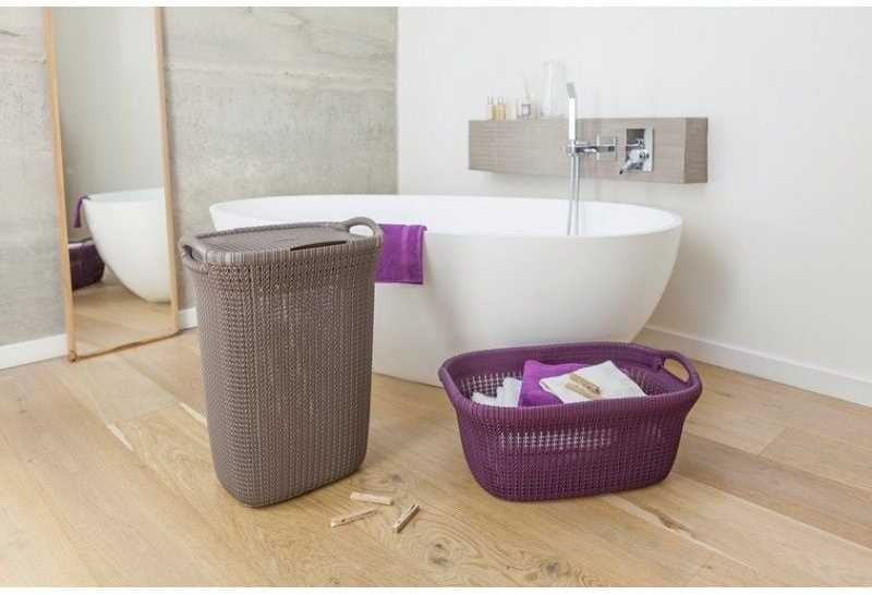 Curver SKALBINIŲ DĖŽĖ „KNIT“ (57 l; 228391; BALTA)