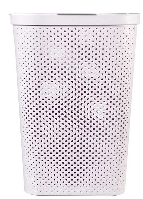 Curver DĖŽĖ SKALBINIŲ INFINITY 59L 231007 BALTA