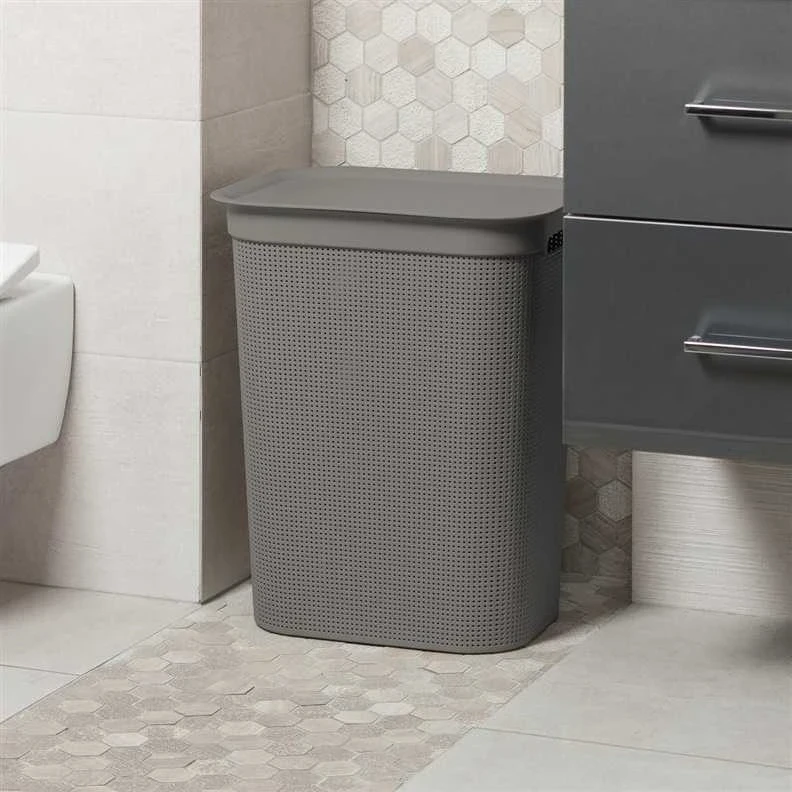 Veļas kaste Rotho 1023507422, 50 l, gaiši brūna, 43.1 cm x 34 cm