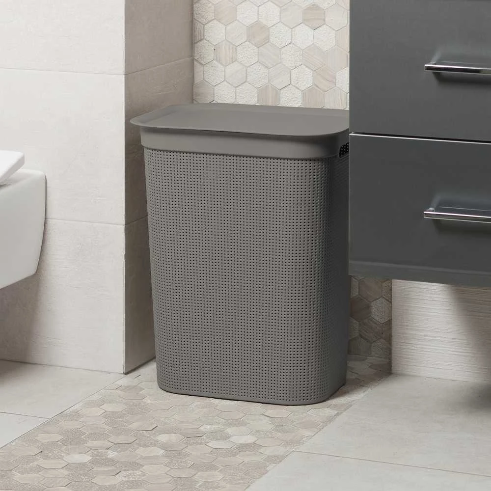 Veļas kaste Rotho 1023507422, 50 l, gaiši brūna, 43.1 cm x 34 cm