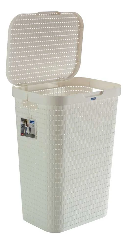 Veļas kaste Rotho 1032701100, 55 l, balta krās., 42 cm x 32 cm