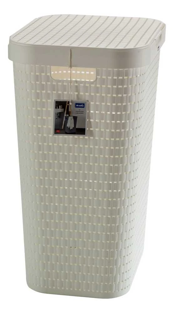 Veļas kaste Rotho 1032701100, 55 l, balta krās., 42 cm x 32 cm