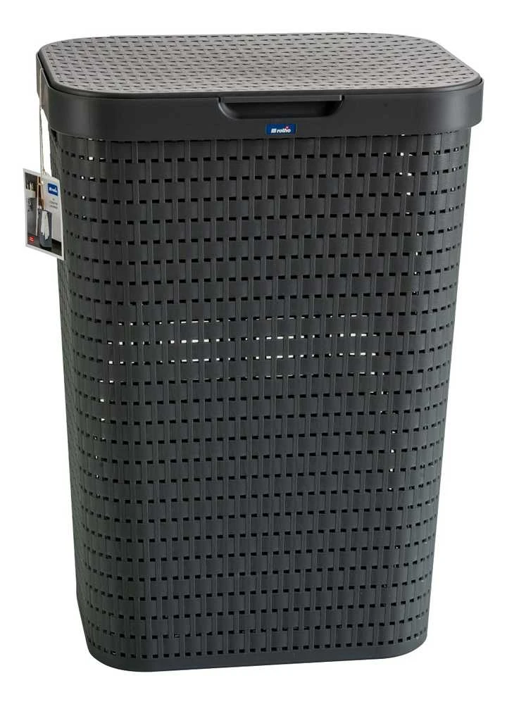 Veļas kaste Rotho 1032708853, 55 l, antracīta/pelēka, 42 cm x 32 cm