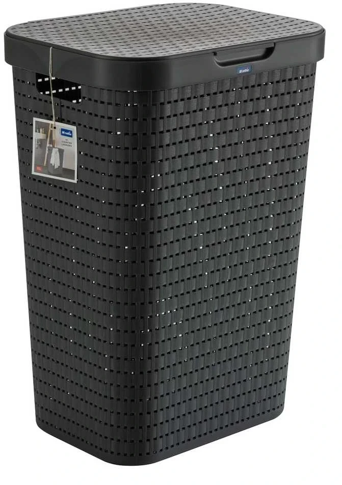 Veļas kaste Rotho 1032708853, 55 l, antracīta/pelēka, 42 cm x 32 cm