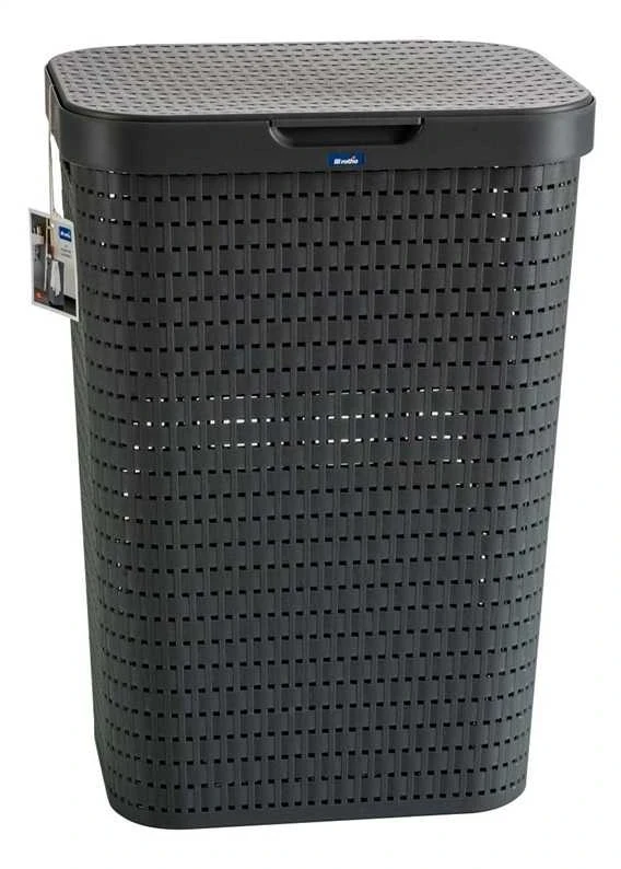 Veļas kaste Rotho 1032708853, 55 l, antracīta/pelēka, 42 cm x 32 cm