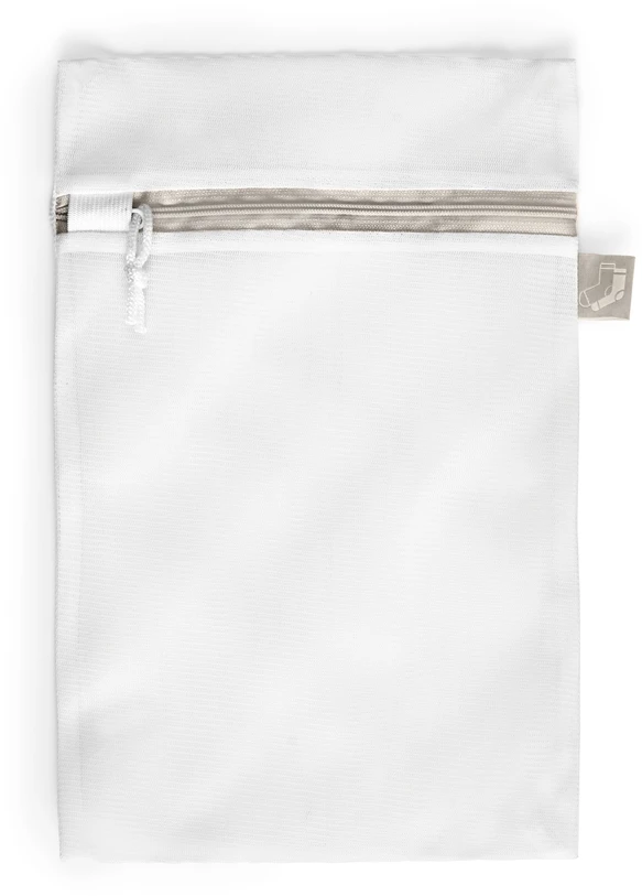 Skalbinių maišas Rayen, 70 cm x 50 cm, poliesteris, 3 vnt., balta sp.