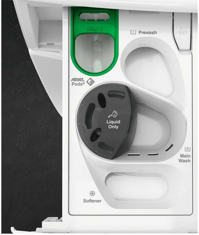 Skalbimo mašina AEG LFR73944FUE, ProSteam, UniversalDose, 9kg