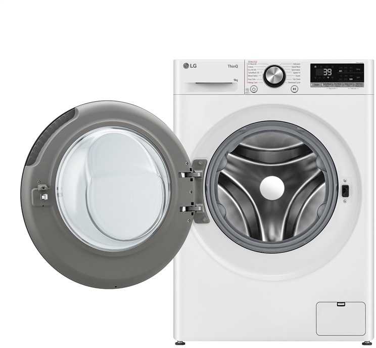 Skalbimo mašina LG F2WR709S2W, 9 kg, 47.5 cm, Wi-Fi