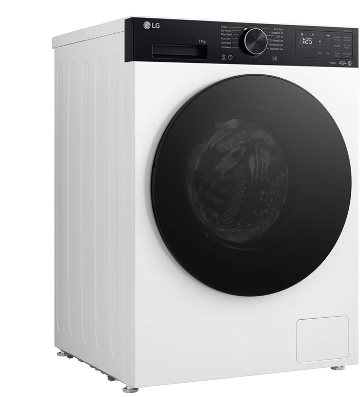 LG | Skalbimo mašina | F4X5011TKB | Energy efficiency class A | Front loading | Skalbimo talpa 11 kg | 1400 RPM | Gylis 57 cm | Plotis 60 cm | Ekranas | LED | Baltas