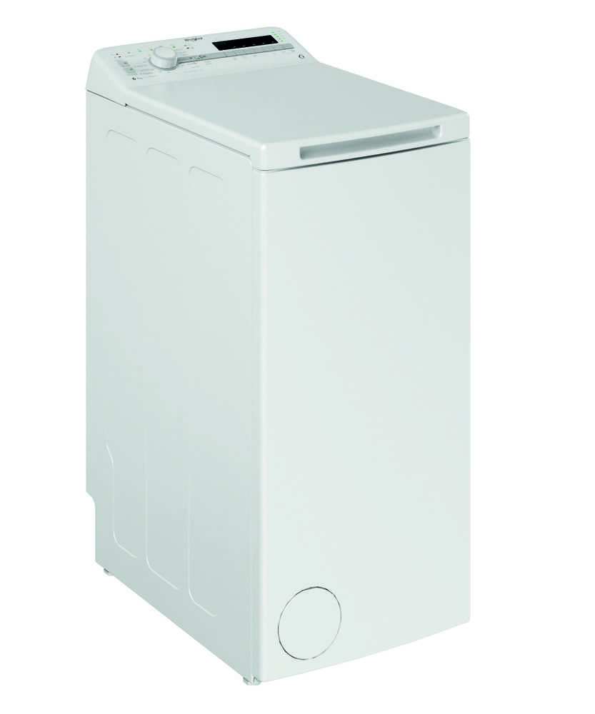 WHIRLPOOL Top load Skalbimo mašina TDLR 6040S EU/N, 6kg, 1000 rpm, Energy class C, Gylis 60 cm