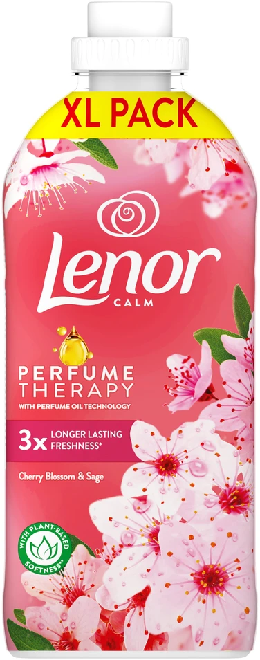 Skalbinių minkštiklis Lenor Cherry Blossom & Sage, skystas, 1.2 l
