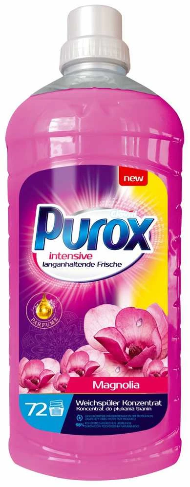 Audinių minkštiklio koncentratas PUROX, Rožinė Magnolia, 1,8L