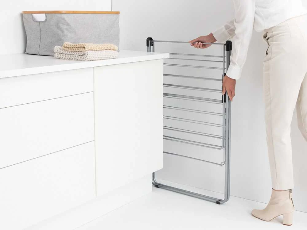 Brabantia Skalbinių džiovyklė HangOn, 20m - Matt Juodas