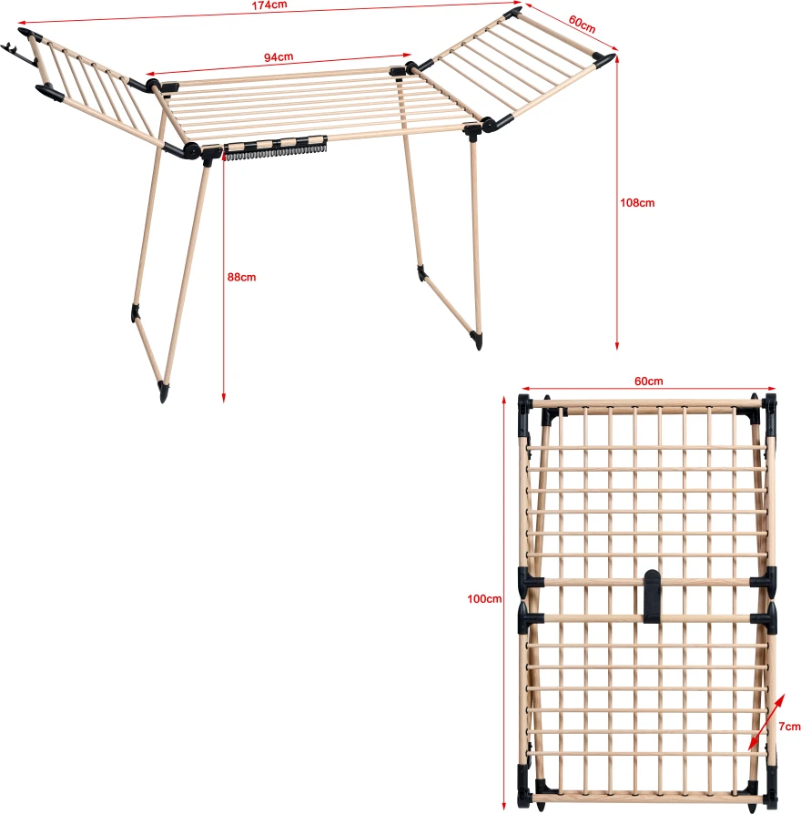 Domoletti RACK DOMOLETTIXL-278WP 19M WOOD COLOR