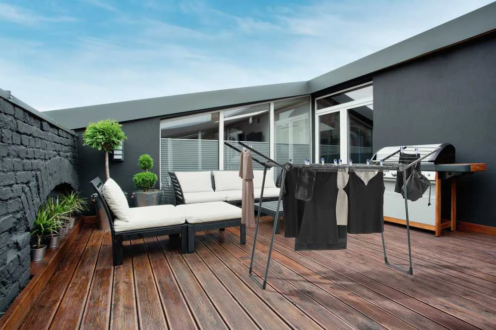 Leifheit Skalbinių džiovyklė PEGASUS 150 SOLID SLIM Juodas