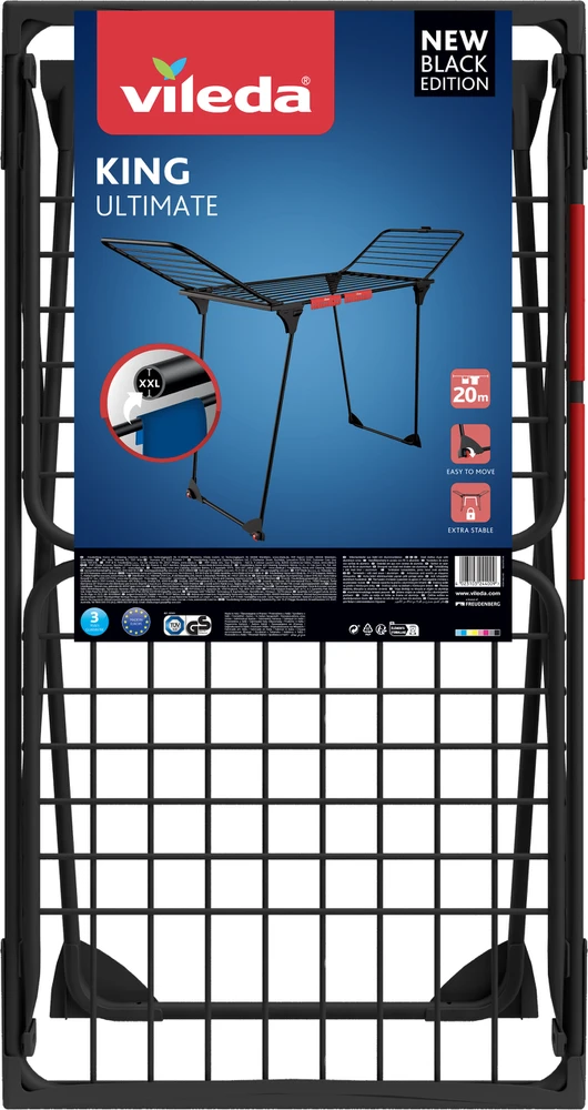 Veļas žāvētājs Vileda King Ultimate, 174 cm