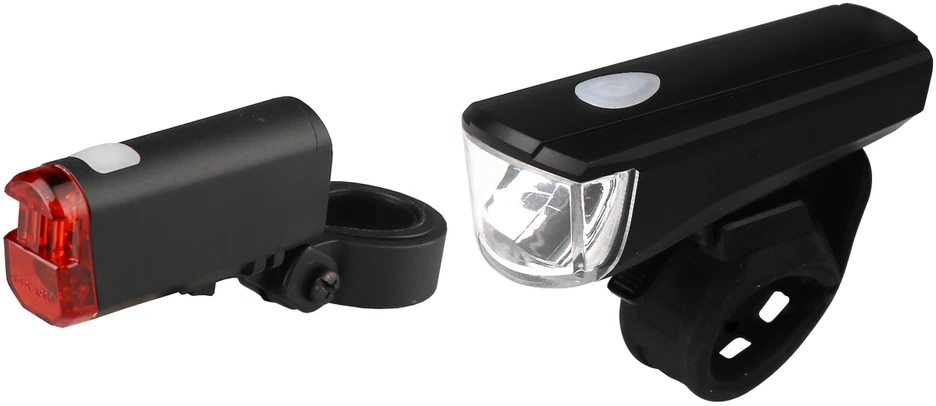 Dviračių žibintas Outliner, plastikas, juoda sp.