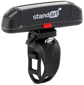 Dviračių žibintas Standart SD-3250, plastikas, juoda sp.