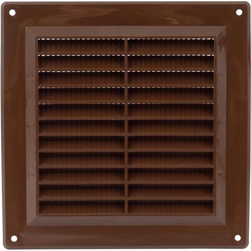 Ventiliacijos grotelės EUROPLAST VR1515B, 150 x 150 mm