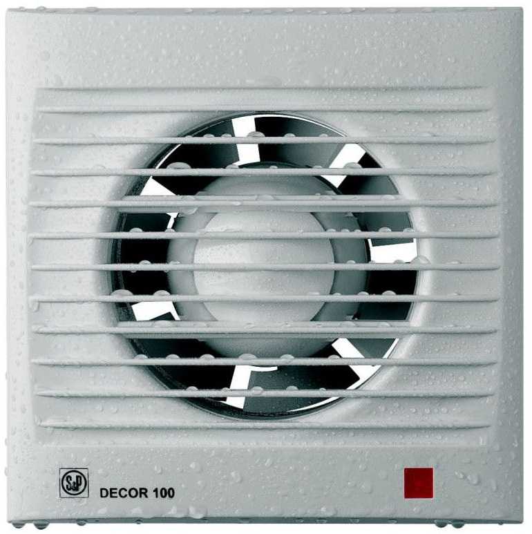 Buitinis ventiliatorius Soler&Palau, 10 cm