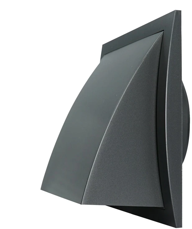 Ventiliacijos grotelės Europlast ND12FVA, plastikas, 125 mm