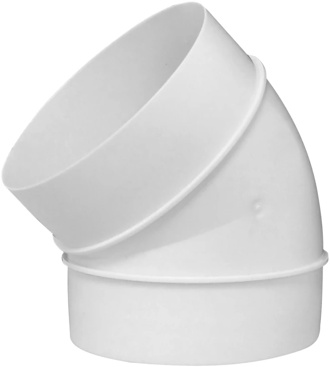 Ventiliatorius Alkūnė Europlast AL100-45, 45 °, 100 mm