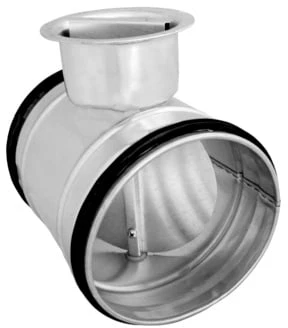 Vārstulis noslēgums Alnor, DN 100, 100 mm – Uzmavas gals