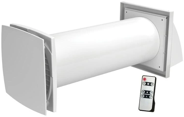 Ventiliatorius Ventilācijas izeja sadzīves Vents Solo RA1-35-9 R V.2, ar mitruma sensoru, 10 cm