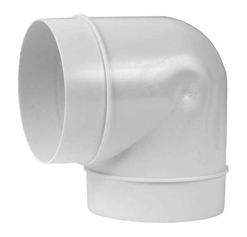 Ventiliatorius Ventiliacijos alkūnė Europlast AL150-90, 90 °, 150 mm