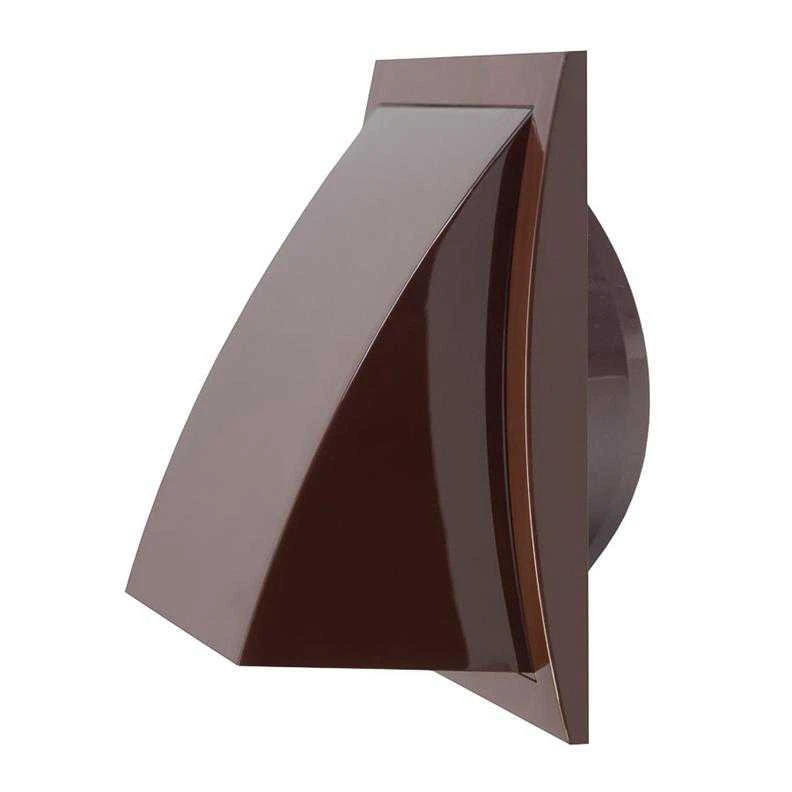 Išorinės ventiliacijos grotelės EUROPLAST ND10FVB, rudos