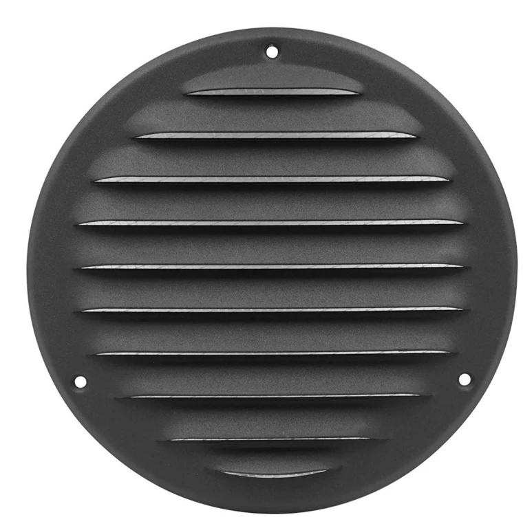 Ventiliacijos grotelės EUROPLAST MR125A, antracito