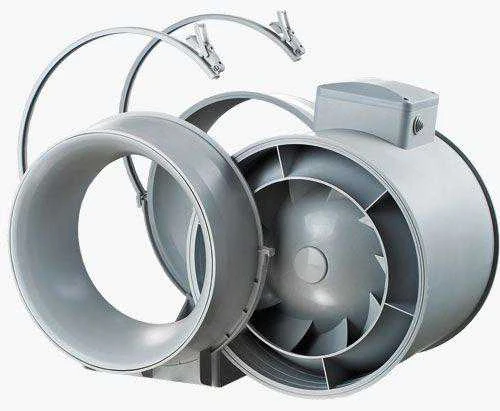 Vents Ventiliatoriai Kanalinis ventiliatorius su mišriu srautu fi 125 37W 37dB (TT125) | Orlaidės