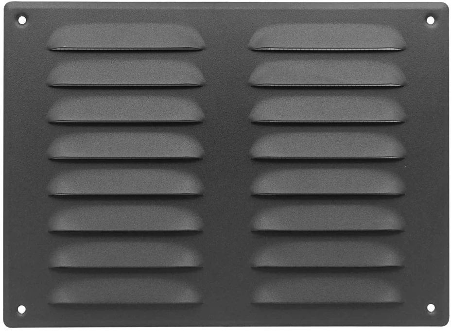 Ventiliacijos grotelės Europlast MR2619A, metalas, 260 mm x 190 mm