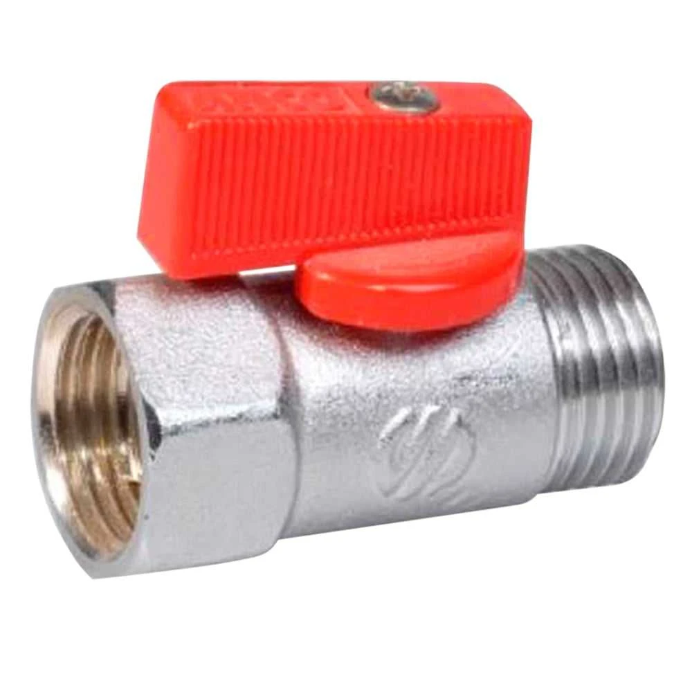 Arco Ventilis 2207R, 1/2" vidin./išor. sriegis raudona rankena