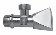 BENKISER Kampinis ventilis. 1/2"x1/2" išoriniai sriegiai