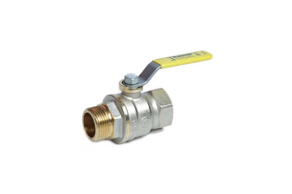 Giacomini Dujų ventilis R734LGA, ½", vidinis/išorinis