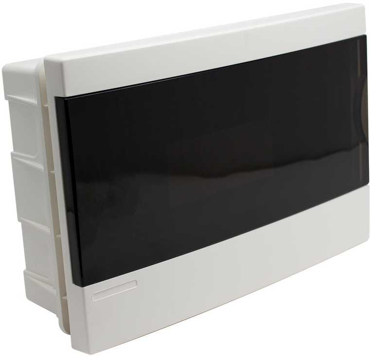 Vexen Paskirstymo dėžutė, potinkinė, IP40, 12 mod., balta/juoda