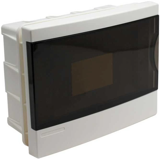 Vexen Paskirstymo dėžutė, potinkinė, IP40, 8 modulių, balta/juoda