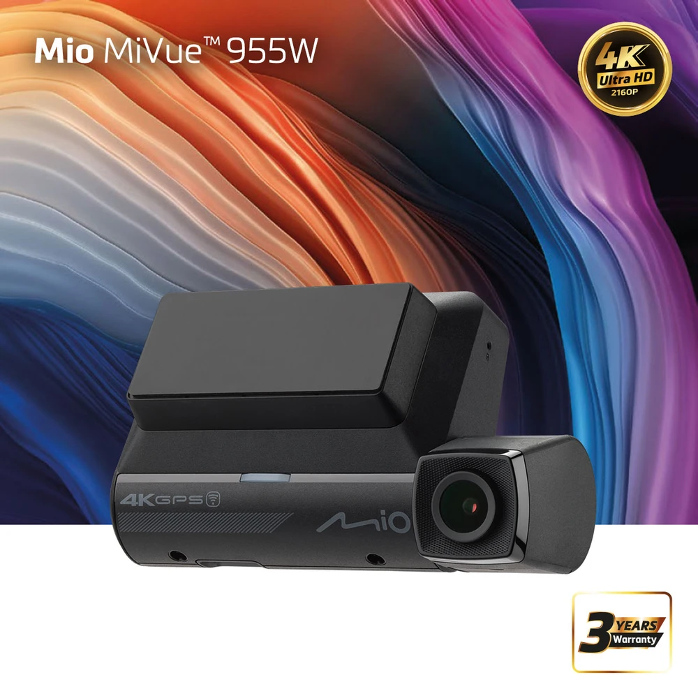 Vaizdo registratorius Mio MiVue 955W 4K, GPS, Wi-Fi